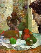 Paul Gauguin Still Life with Profile of Laval oil painting